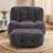 Plush Memory Foam Bean Bag Chair with Ottoman | Ergonomic Lazy Sofa for Adults | Super Soft Modern Design for Living Room/Bedroom/Apartment-332940098