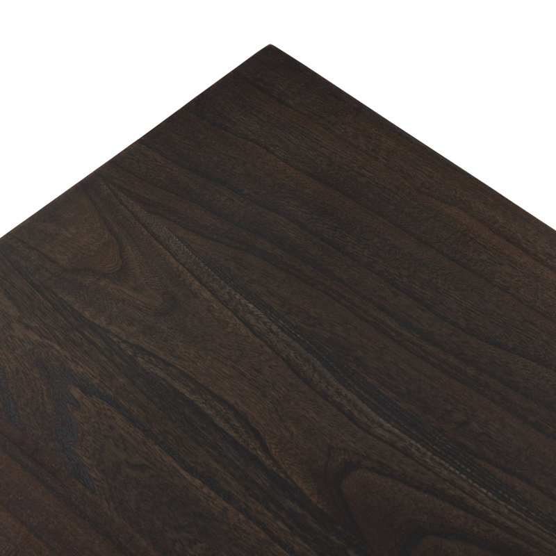 Tussac Nightstand-Matte Brown Neem, Matte Brown Neem