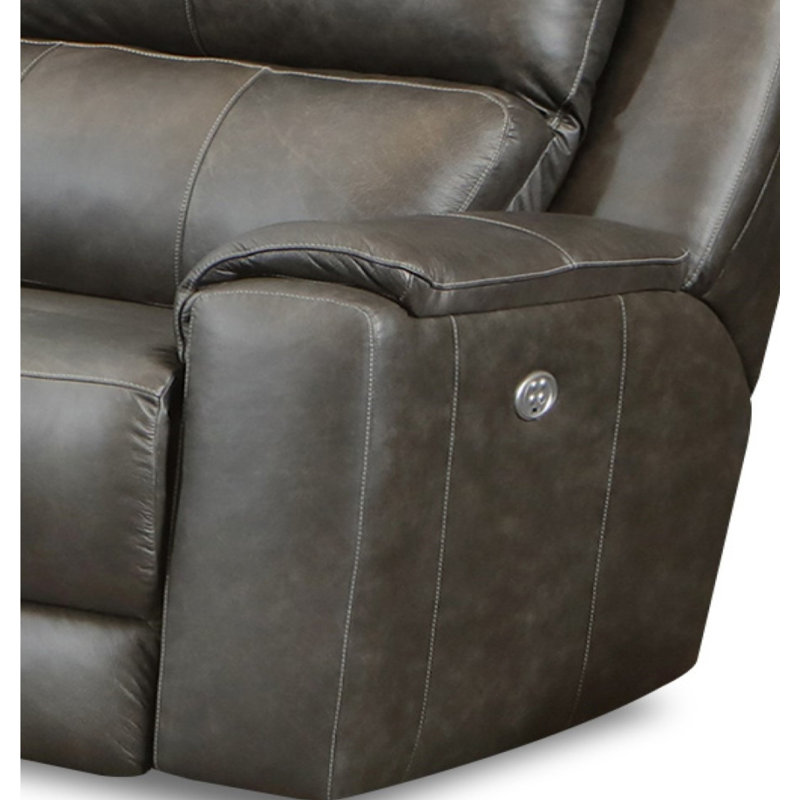 Canapé modulaire en cuir inclinable Dazzle