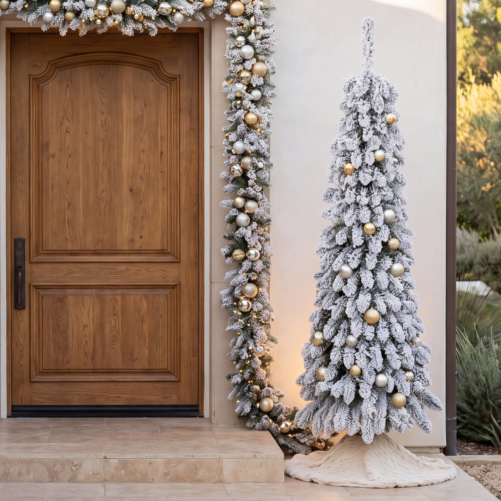 Pre-Lit Christmas Tree, 4.5'