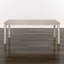 Table basse brun clair