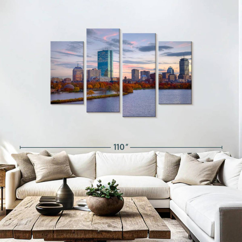 Sireci Boston Back Bay, 48" H x 75" W