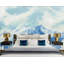 Papier peint amovible contemporain Blue Mountainscape-455463729