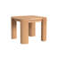 Natural Teak Outdoor Teak Side Table