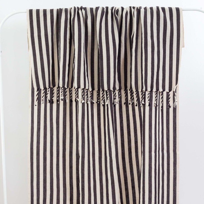 Drama Beach/ Bath Towel, Ivory Striped
