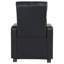 Cinéma maison rembourré 4 places avec console Wedge Warren