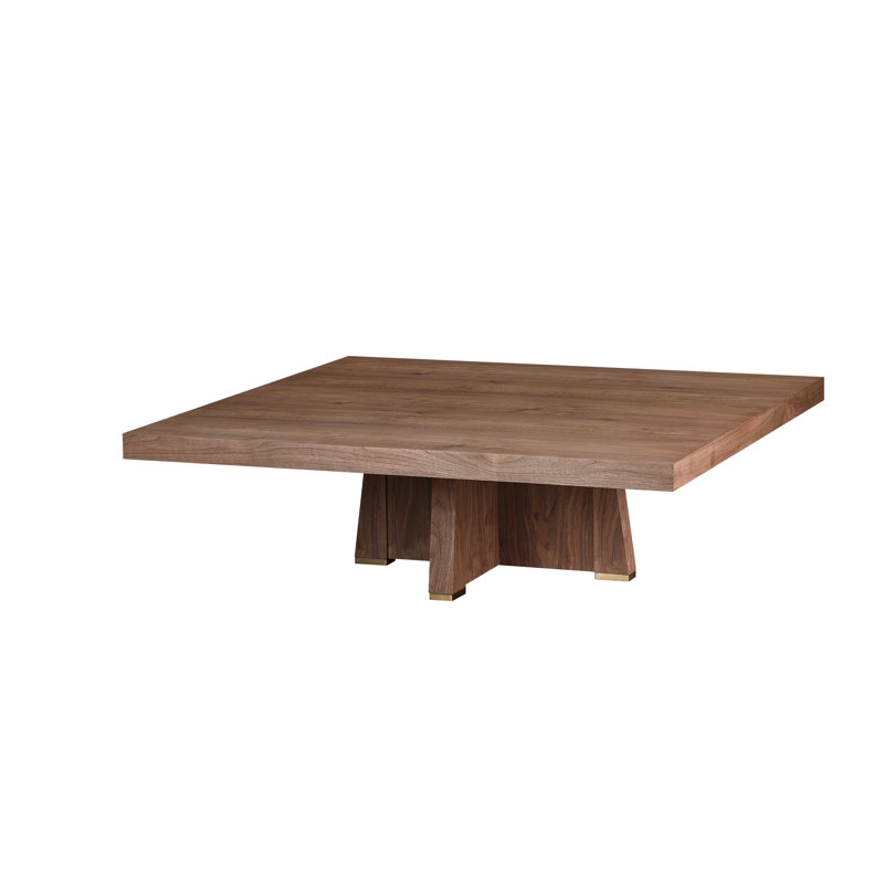 Table basse simple Perry, Bois moyen