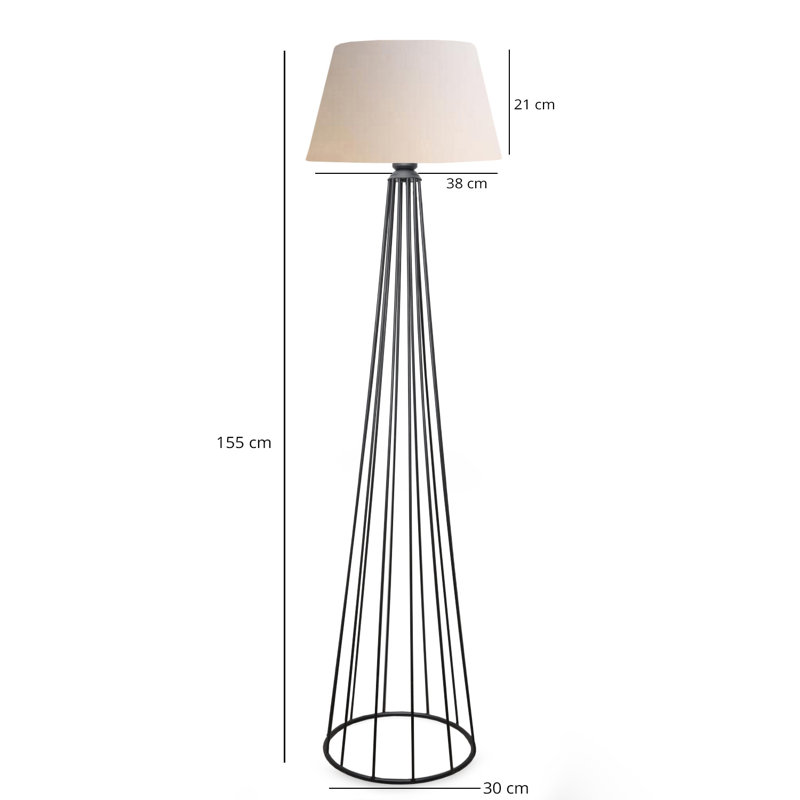 Jaemir 155cm Novelty Floor Lamp