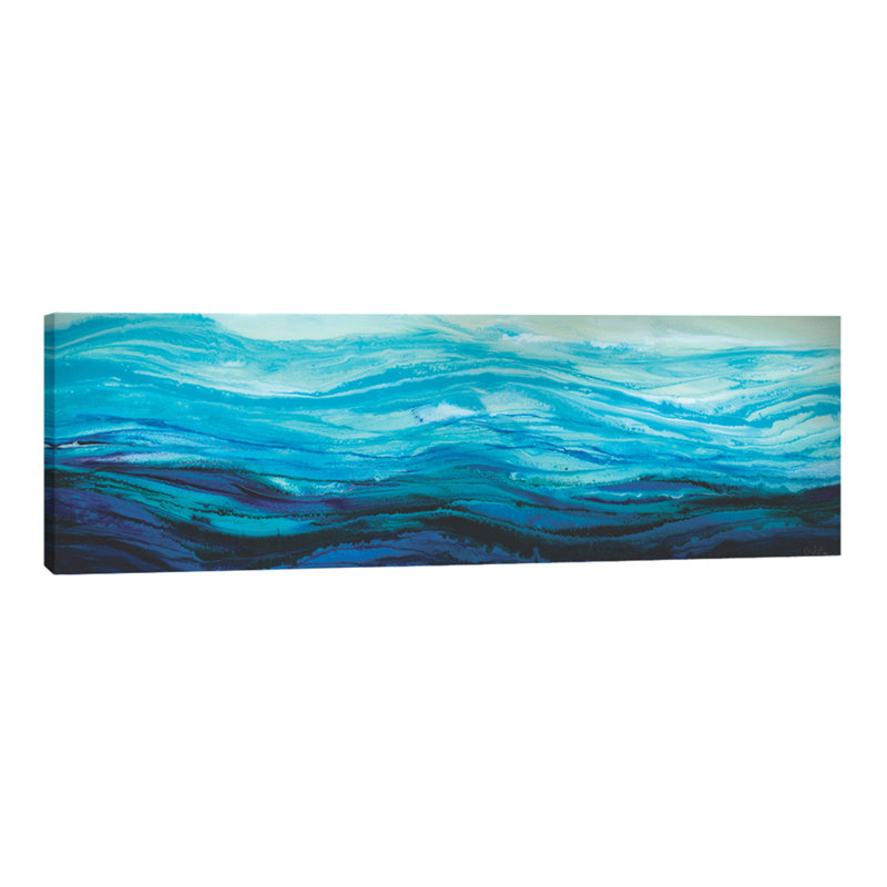 River Run by Barbara Biolotta - Wrapped Canvas Panoramic Painting, 50.8cm H x 152.4cm W x 4cm D