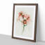 Pink Orchid Flower Abstract - Framed Print-55769667-55769666