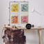 «Divers marché aux fleurs», ensemble de 4 giclées encadrées, design par Yvette St. Amant-114316293-114316295
