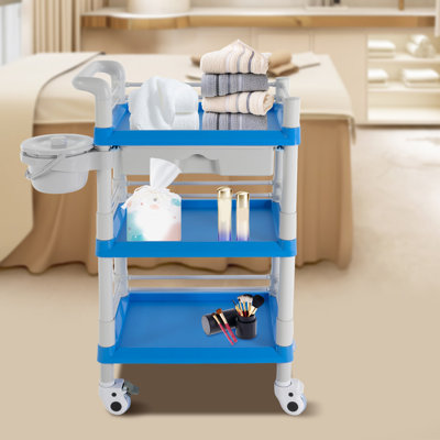 Chariot utilitaire à roulettes H 38,5 po x l 21,26 po