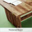 Table de conférence industrielle, bureau de direction, bureau d'ordinateur en bois-2009916847