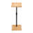 Height Adjustable C-Shaped End Table With Slots 2 Tier Sofa Side Table(Rectangle + Rectangle)