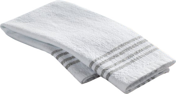 Panna Cotton Napkin, Pewter