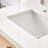 60" Oak Wood Double Bathroom Vanity Set