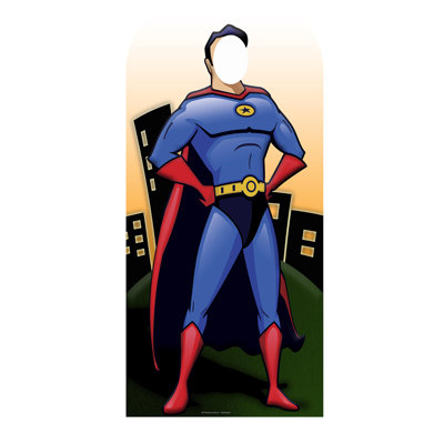 Superhero Cardboard Standup
