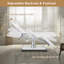 Fauteuil inclinable pivotant en cuir Larisey