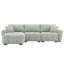 Canapé modulaire en L Harper avec repose-pieds et oreillers Harper-1767465869