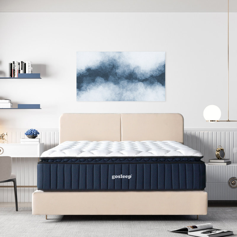 Matelas hybride de qualité supérieure Premium Premium, Lit simple