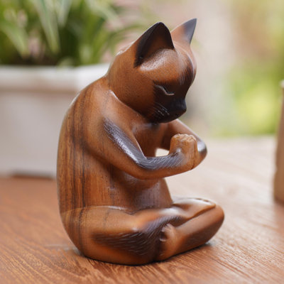 Statuette féline