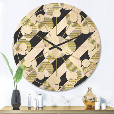 Solid Wood Wall Clock
