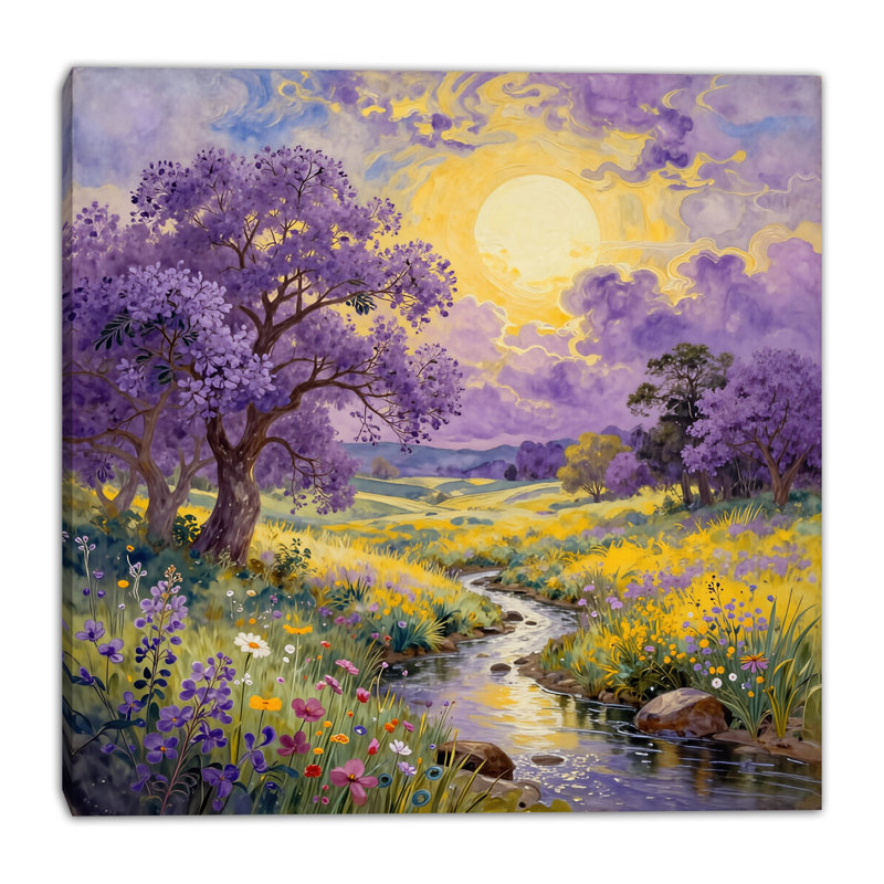 Toile tendue Golden Meadow, 30"W x 30"H x 1.5"D