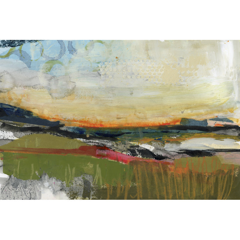 «The Long Way Home I» sur toile par Marabeth Quin, H 8 po x l 12 po
