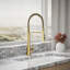 Kohler Tone Single Handle Semi-Professional Pre-Rinse Kitchen Sink Faucet with Three-Function Pull Down Sprayer-828472270