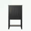 Bathroom Vanity with Sink, Soft Closing Door, Storage Rack and Open Shelf