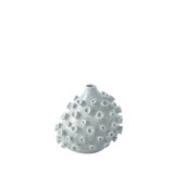 Sea Coral Vase in Cream/Blue