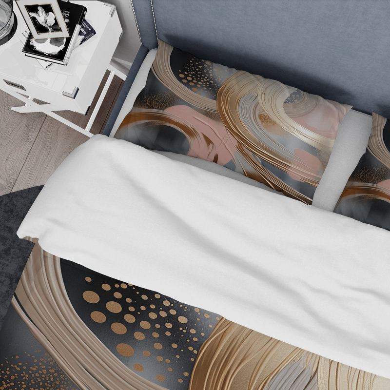 Ensemble de housse de couette Abstract Abstract, Housse de couette pour très grand lit