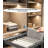 Pants rack, drawer style telescopic pants rack