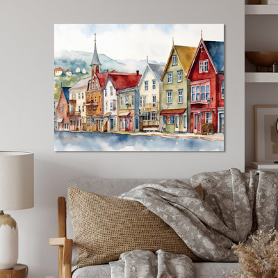Terre-Neuve côtière rétro II - reproduction canadienne sur métal
