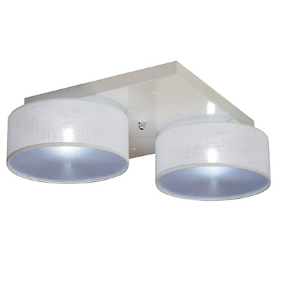 Pulley Fabric Semi Flush Mount