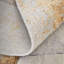 Tapis gris à motif abstrait moderne Nara-454634150