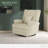 Upholstered Swivel Reclining Glider-50982305