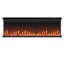 Recessed & Wall-Mounted Electric Fireplace With 12 Flame Colours, 5 Brightness Levels, And Remote Control-1181768769