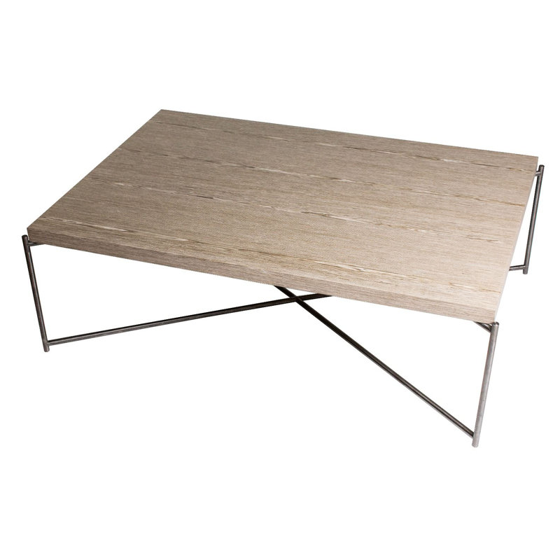Bedell Four Leg Coffee Table, Metal
