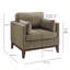 Chaise avec accoudoirs Chios-1586279552