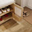 Banc de rangement 10 paires de chaussures Rattan Doors-1477078405