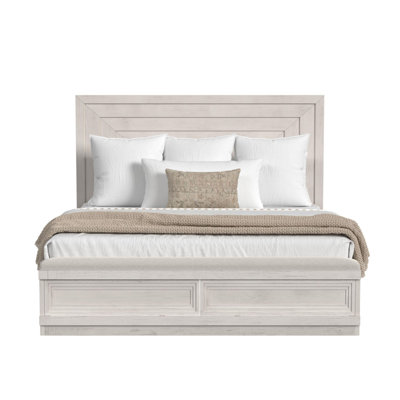Lit avec rangement Wealdstone en blanc antique