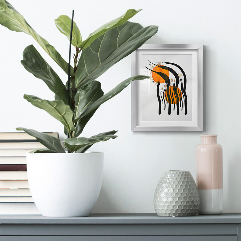 You Shouldn't Have -Framed Print, 25.5" H x 17.5" W, Silver