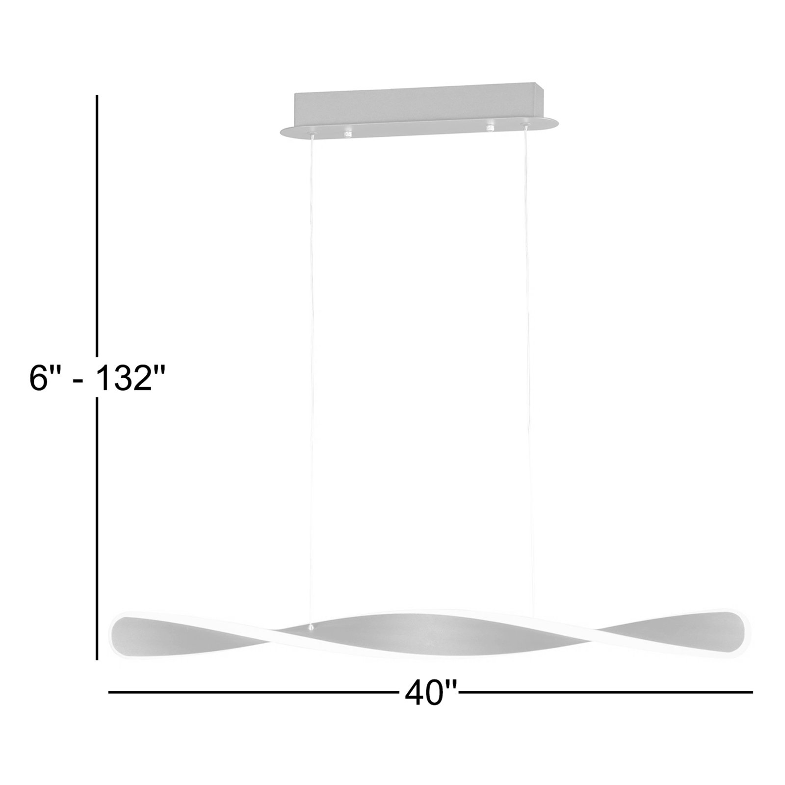 Kai Single Light Dimmable LED Pendant