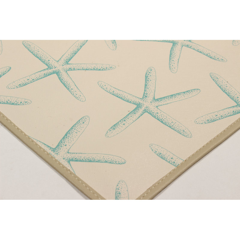 Napperon Turquoise Ocean Tide (ensemble de 6)