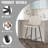 Nevaeah Upholstered Counter Stool with Metal Frame-954235859-942145354