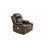 Power Motion Recliner Chair 1Pc Chair Contemporary Brown Color Gel Leatherette Storage Arms W Cup Holder Living Room Furniture-1388454188