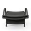 Chaise longue en osier avec accoudoirs Salem Pe