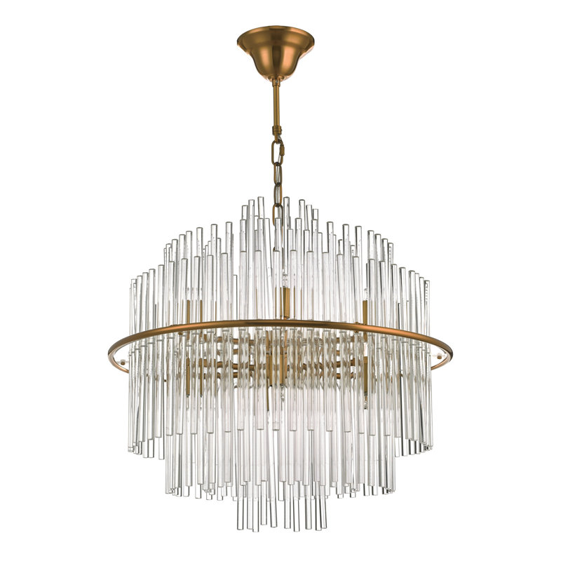 13 - Light Pendant, Antique Gold