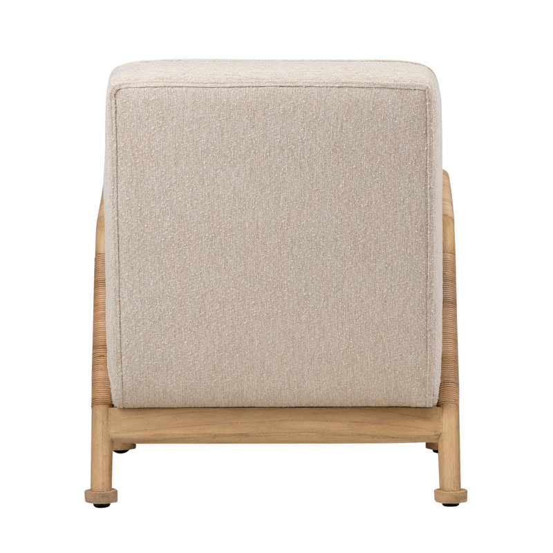 Clyde Upholstered Occasional Chair, Ivory